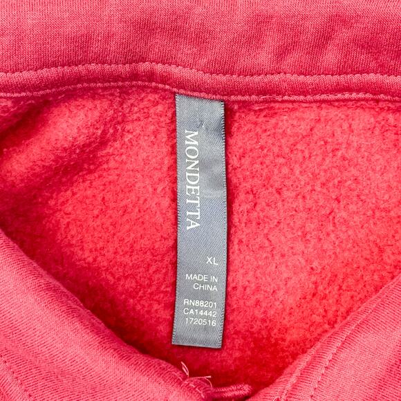 Mondetta Men's XL Red Collared Pullover Sweater - Picture 10 of 10